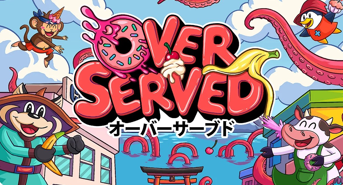 Overserved: Food Fighters — Neo Geo cartridge with Wi-Fi crossplay concept